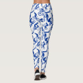 Freestyles Pattern.w x4 White BG Leggings (Achterkant)