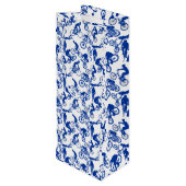 Freestyles Pattern.w x4 White BG Wijn Cadeautas (Achterkant Gekanteld)