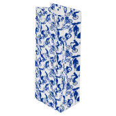 Freestyles Pattern.w x4 White BG Wijn Cadeautas (Voorkant Gekanteld)