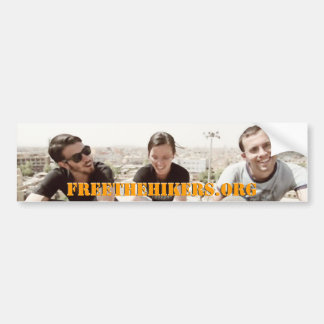 FREEtheHIKERS.org Bumpersticker