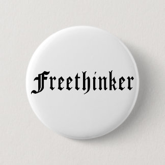 Freethinker 1 ronde button 5,7 cm