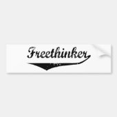 Freethinker 2 bumpersticker (Voorkant)