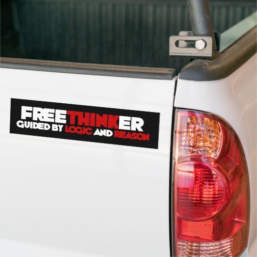 Freethinker Bumpersticker (Op Truck)