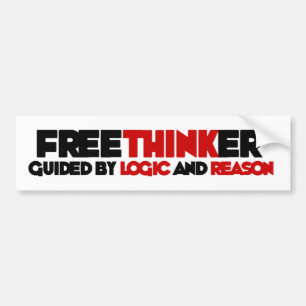 Freethinker Bumpersticker