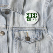 Freethinker Ronde Button 5,7 Cm (In situ)