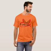 Freethinking vissymbool t-shirt (Voorkant volledig)