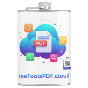 FreeToolsPDF – Leuk Digitale Kracht op Je Shirt! Heupfles