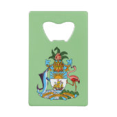 Freetown, Bahama's met het wapen van Eleuthera Creditkaart Flessenopener (Voorkant)