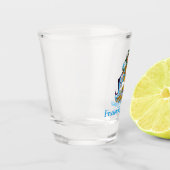 Freetown, Bahama's met het wapen van Eleuthera Shot Glas (Links)