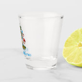 Freetown, Bahama's met het wapen van Eleuthera Shot Glas (Rechts)