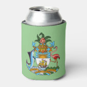 Freetown, Bahama's met Marlin & Ship (Eleuthera) Blikjeskoeler (Blikje Voorkant)