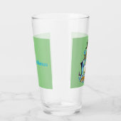 Freetown, Bahama's Schip met Flamingo (Eleuthera) Glas (Rechts)