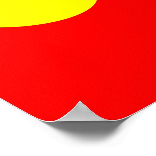 Freetown Christiania Flag Poster (Hoek)