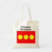 Freetown Christiania Flag Tote Bag (Voorkant)