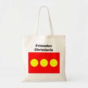 Freetown Christiania Flag Tote Bag