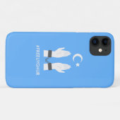 #FREEUYGHUR Case-Mate iPhone CASE (Achterkant (horizontaal))