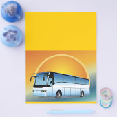 FreeVector-Bus Transporttouring Flyer (Enkel)