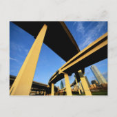 Freeway Overpass in Dallas Briefkaart (Voorkant)