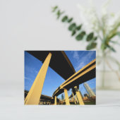 Freeway Overpass in Dallas Briefkaart (Staand voorkant)