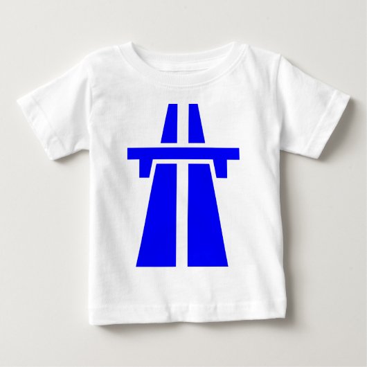 Freeway, snelweg, Autobahn - blauw (Voorkant)