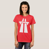 Freeway, snelweg, Autobahn - White T-shirt (Voorkant volledig)