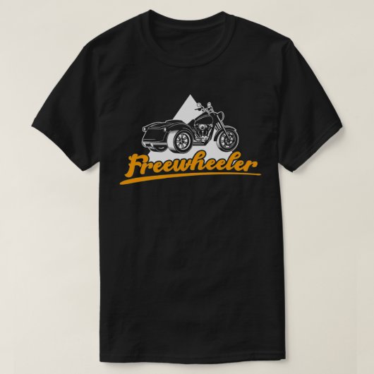 Freewheeler Trike Rider Tricycle Triker Trikes Mot T-shirt (Design voorkant)