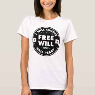 Freewill, motivatie prijsopgave t-shirt