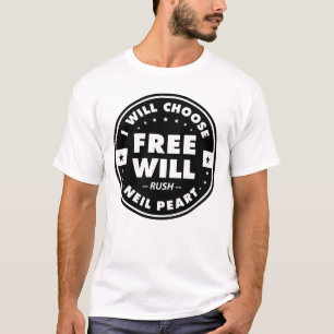 Freewill, motivatie prijsopgave t-shirt