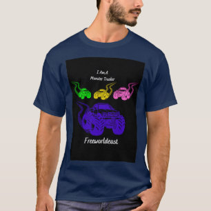 Freeworldeast Monster Trucker T-shirt