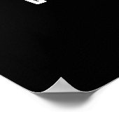 Freeze Bee Funny Insect Bug Dark BG Poster (Hoek)