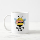 Freeze Bee Funny Insect Bug Pun Koffiemok (Links)