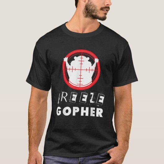 Freeze Gopher T Shirt Hunter Gopher (Voorkant)
