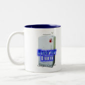 Freezer Burn-Mok Tweekleurige Koffiemok (Links)