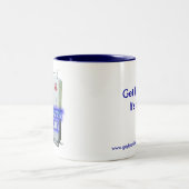 Freezer Burn-Mok Tweekleurige Koffiemok (Center)