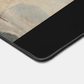 Fregat in een zwelling 17e eeuw bureaumat (Hoek)