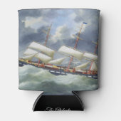 Fregat Opleidingsschip Atalanta 1885 Blikjeskoeler (Voorkant)