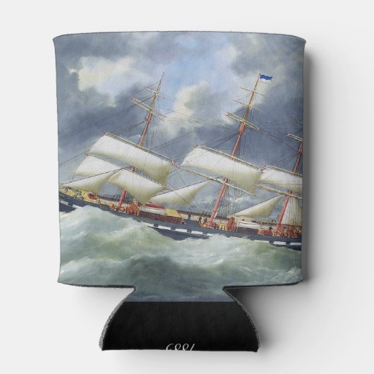 Fregat Opleidingsschip Atalanta 1885 Blikjeskoeler (Achterkant)