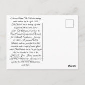 Fregat Opleidingsschip Atalanta 1885 Briefkaart (Achterkant)