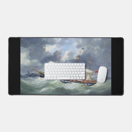 Fregat Opleidingsschip Atalanta 1885 Bureaumat (Keyboard & Muis)