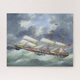 Fregat Opleidingsschip Atalanta 1885 Legpuzzel