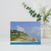 Fregate Island resort PR) Briefkaart (Staand voorkant)