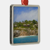 Fregate Island Resort (PR) Metalen Ornament (Rechts)