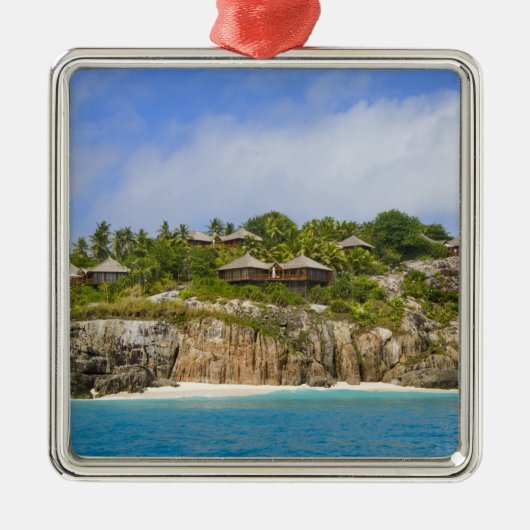 Fregate Island Resort (PR) Metalen Ornament (Voorkant)