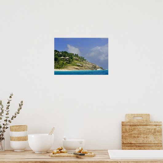 Fregate Island resort PR) Poster (Keuken)