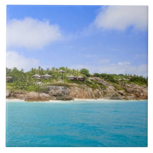 Fregate Island resort (PR) Tegeltje (Voorkant)