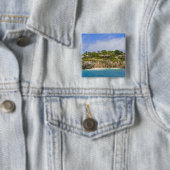 Fregate Island Resort (PR) Vierkante Button 5,1 Cm (In situ)