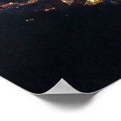 Freiburg bei Nacht Poster (Hoek)