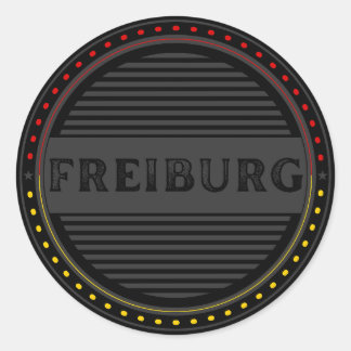 Freiburg City Pride Embleem – Duitse identiteit Ronde Sticker