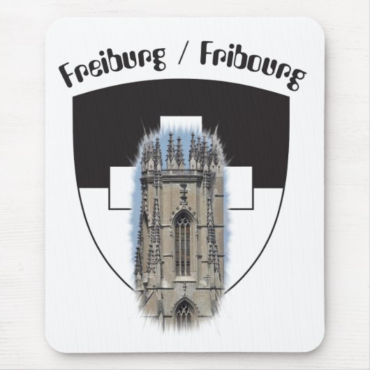 Freiburg / Fribourg Mauspad Muismat (Voorkant)