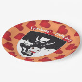 Freiburg – Fribourg Papierteller Papieren Bordje (Gekanteld)